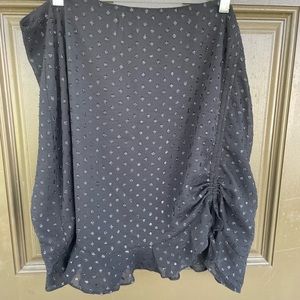 Plus Size Black Forever 21 Skirt